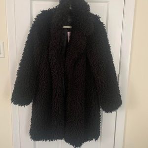 Black Teddy Coat